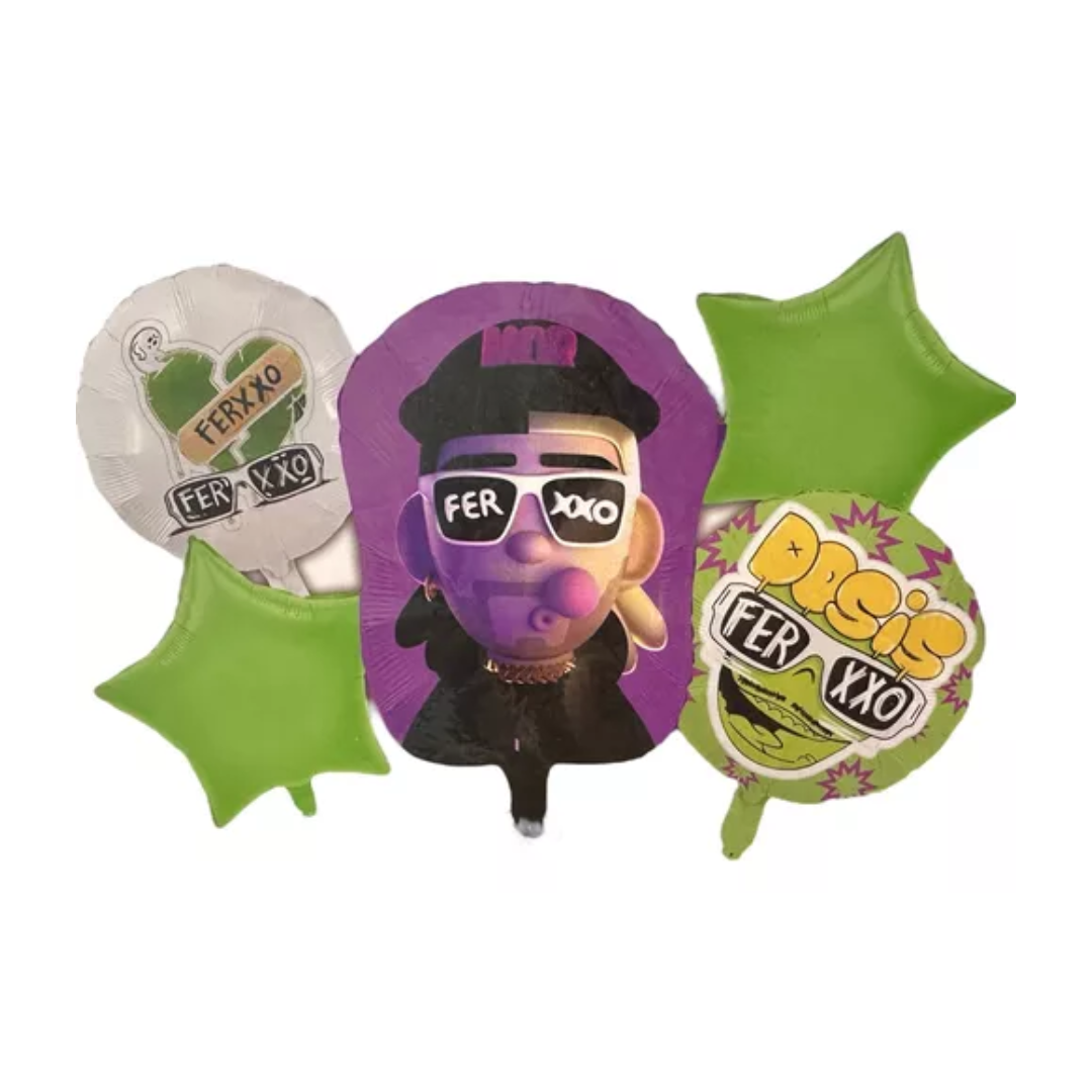 Kit Set 5 Globos Ferxxo
