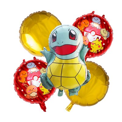 Kit Set 5 Globos Squirtle