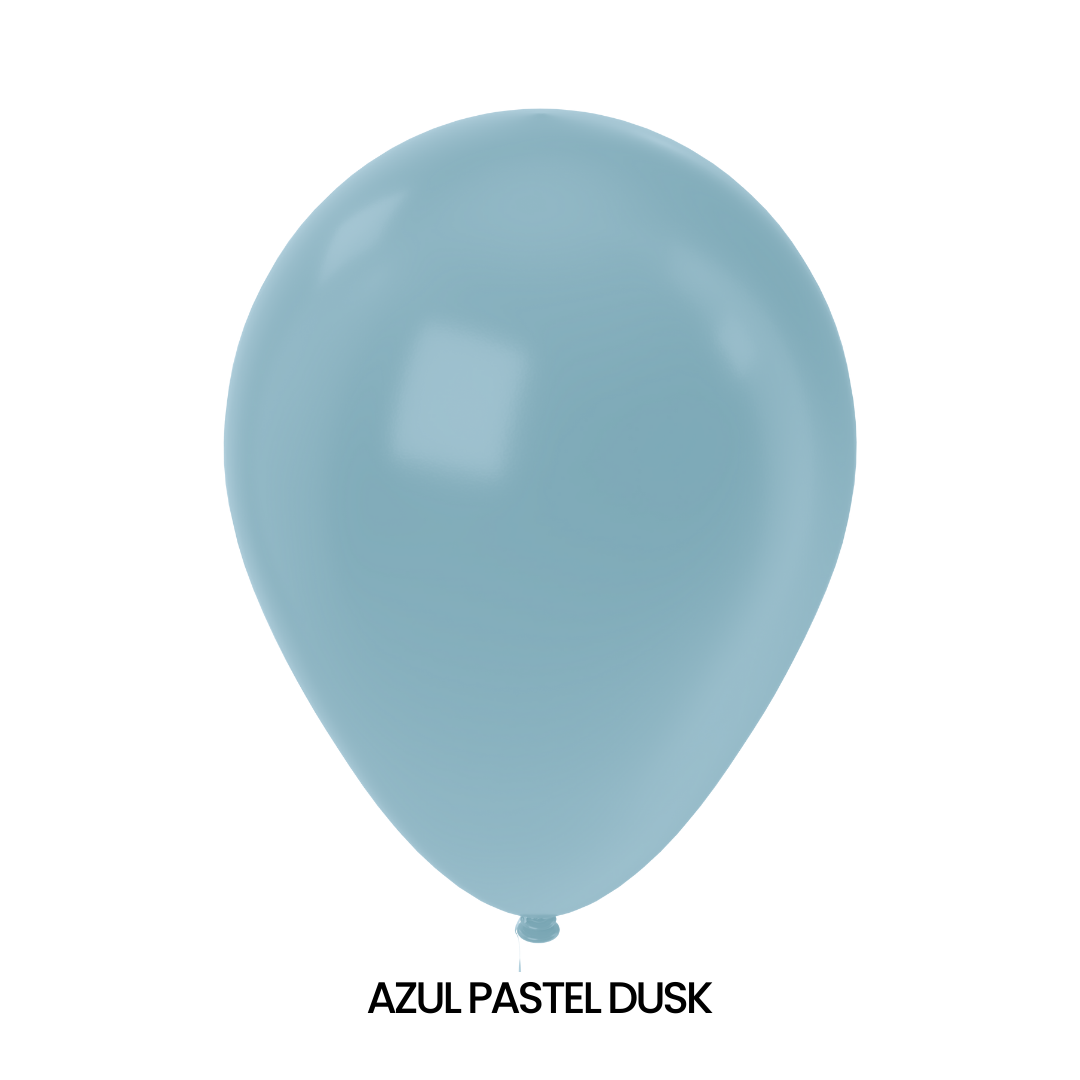 GLOBOS SEMPERTEX R9 PASTEL DUSK C/50 - San Jorge Party