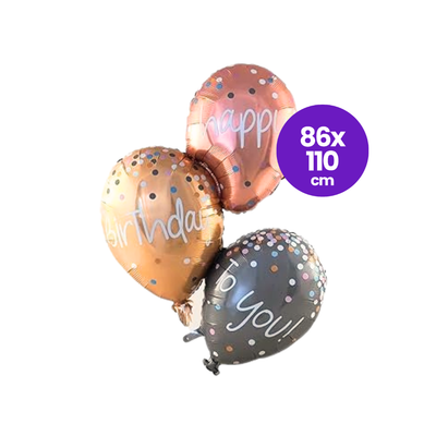 Globo Foil 3 Globos