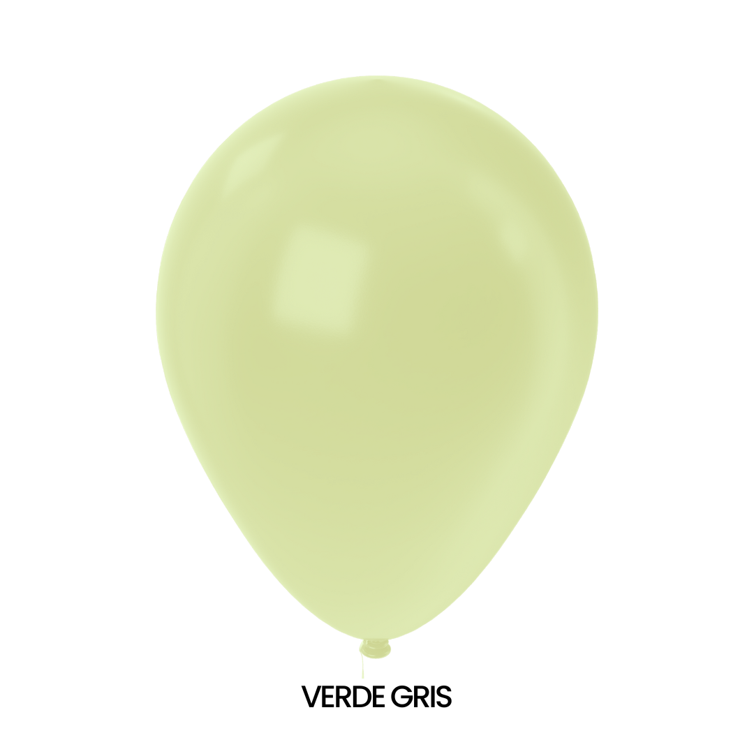 Bolsa de Globos Glomex #12 C/100 Hazy - San Jorge Party