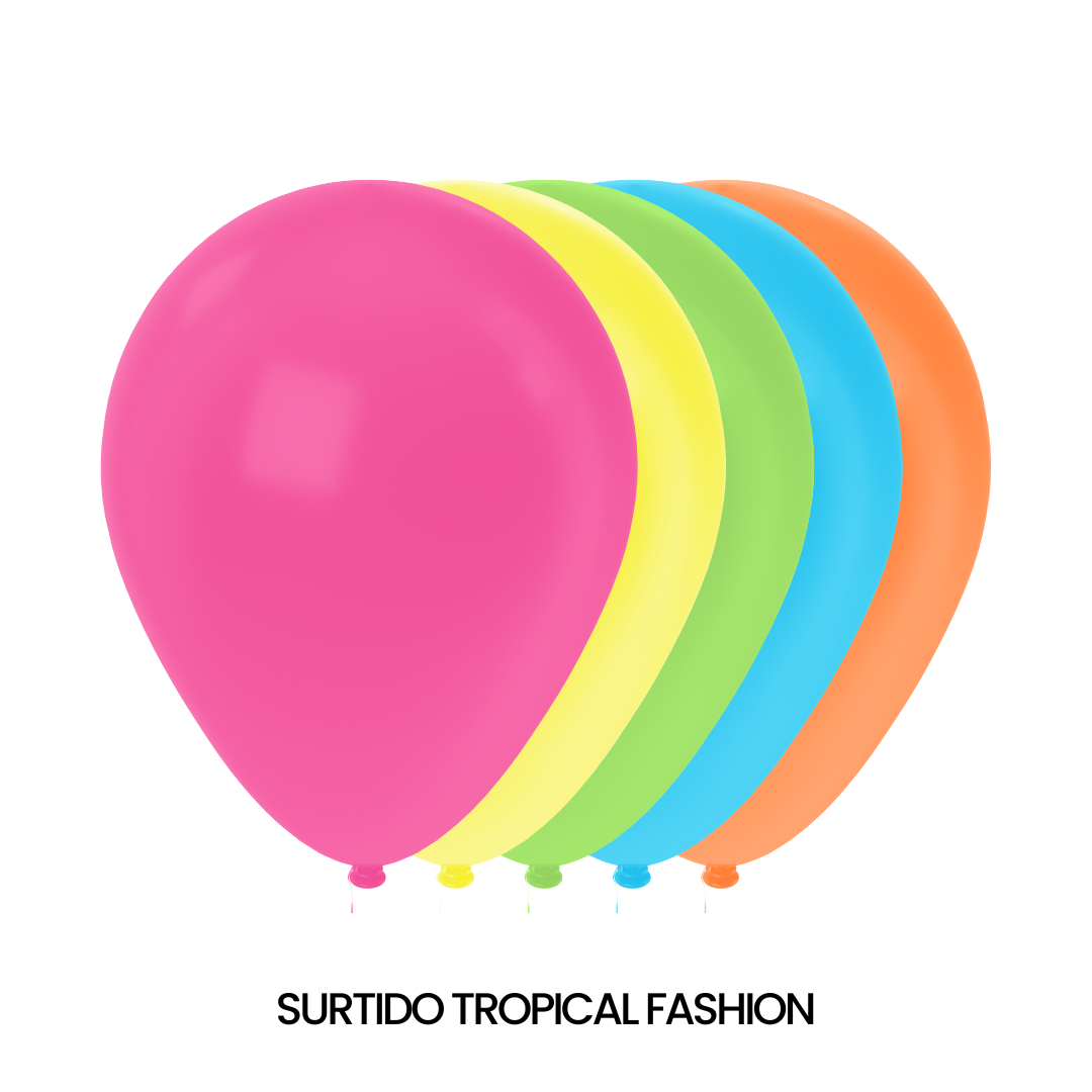 GLOBOS SEMPERTEX R5 FASHION C/50 - San Jorge Party