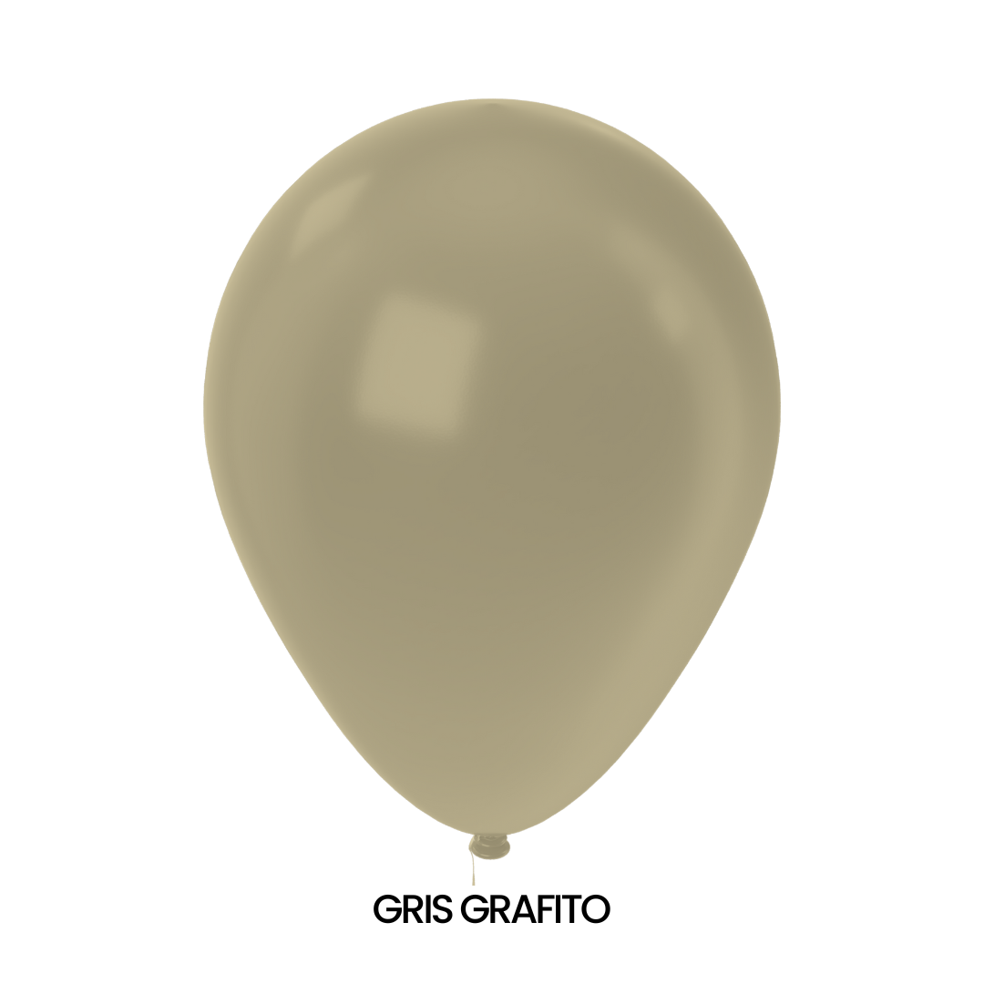 Bolsa de Globos Glomex #12 C/100 Hazy - San Jorge Party