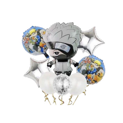 Kit Set 5 Globos Kakashi