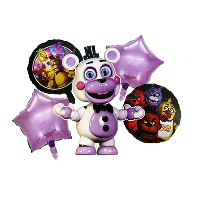 Kit Set 5 Globos Five Nights at Freedy