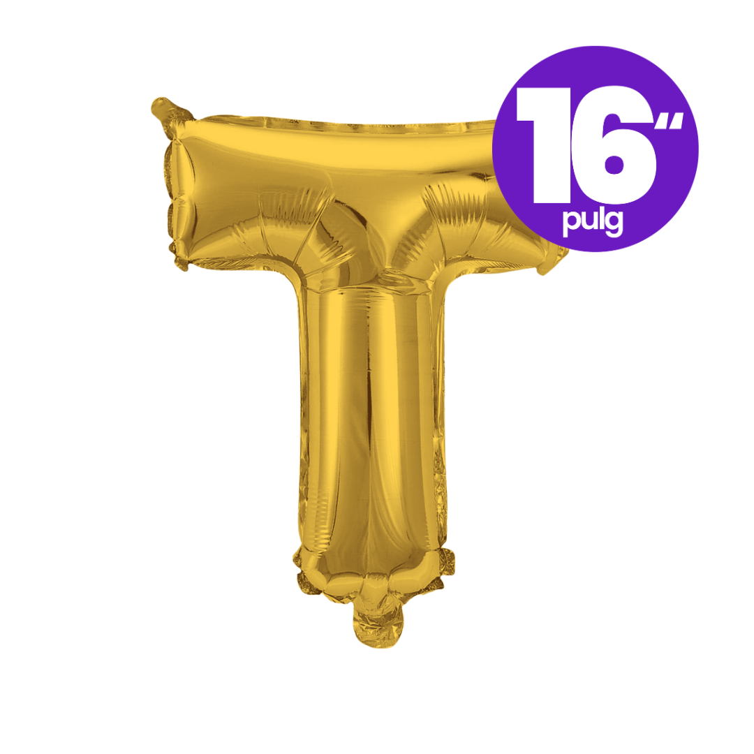 Globo Metalizado de Letras 16" | Diferentes colores