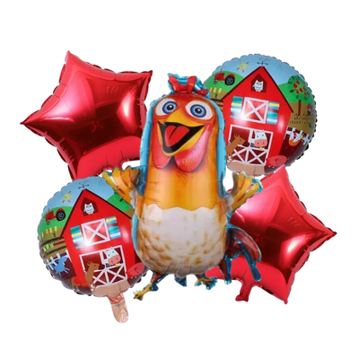 Kit Set 5 Globos Granja de Zenón