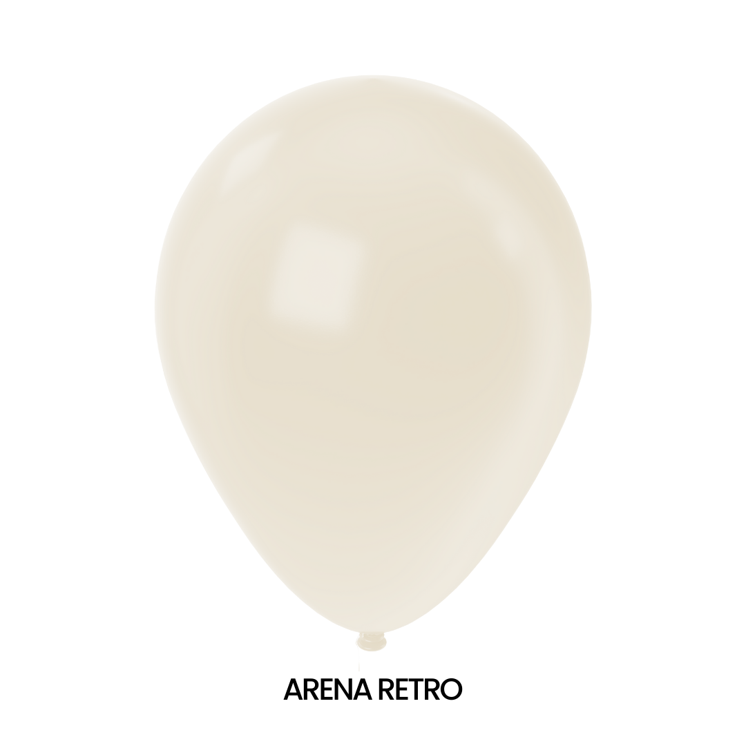 Bolsa de Globos Glomex #12 C/100 Retro - San Jorge Party