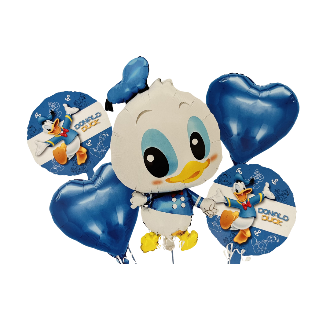 Kit Set 5 Globos Donald Baby