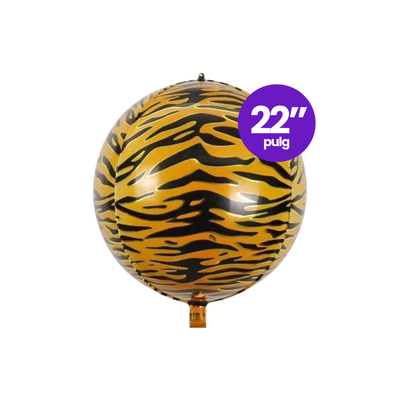 Globo Foil Orbz Tigre