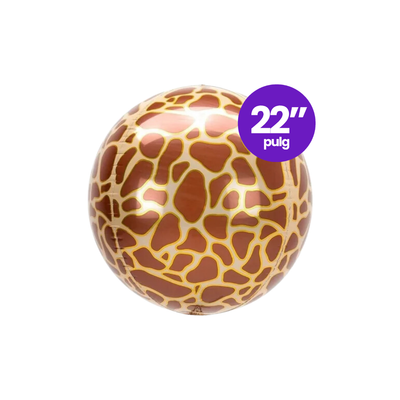 Globo Foil Orbz Jirafa