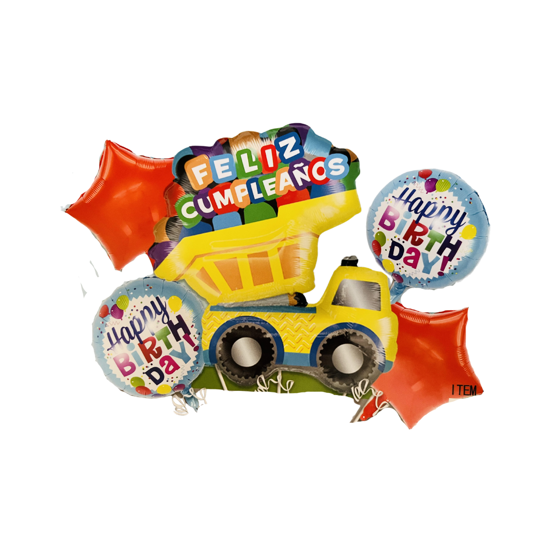 Kit Set 5 Globos Volteo