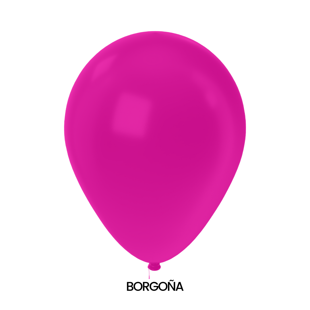 Bolsa de Globos Glomex #12 C/100 Trendy - San Jorge Party