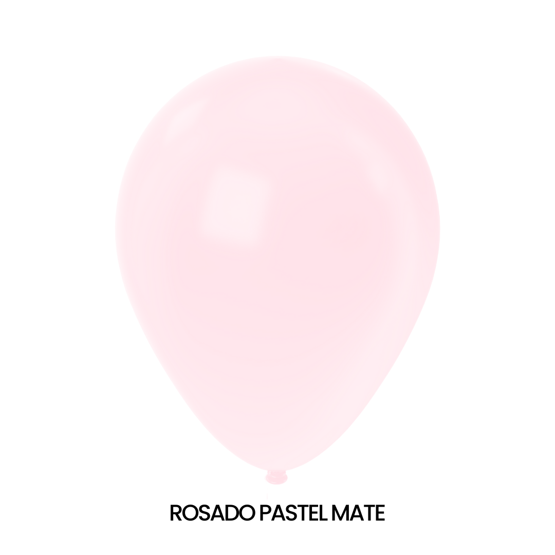 GLOBOS SEMPERTEX R9 PASTEL MATE C/50 - San Jorge Party