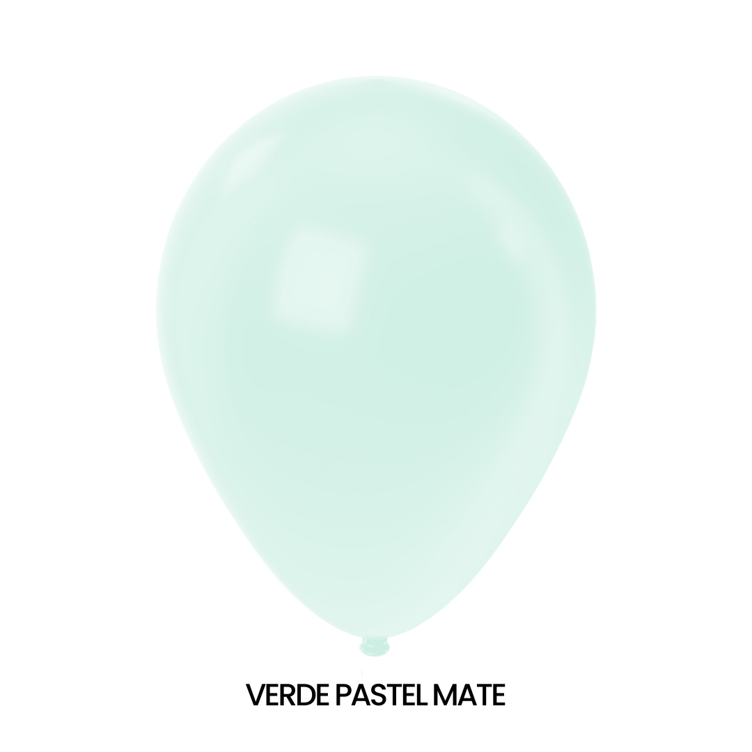 GLOBOS SEMPERTEX R9 PASTEL MATE C/50 - San Jorge Party