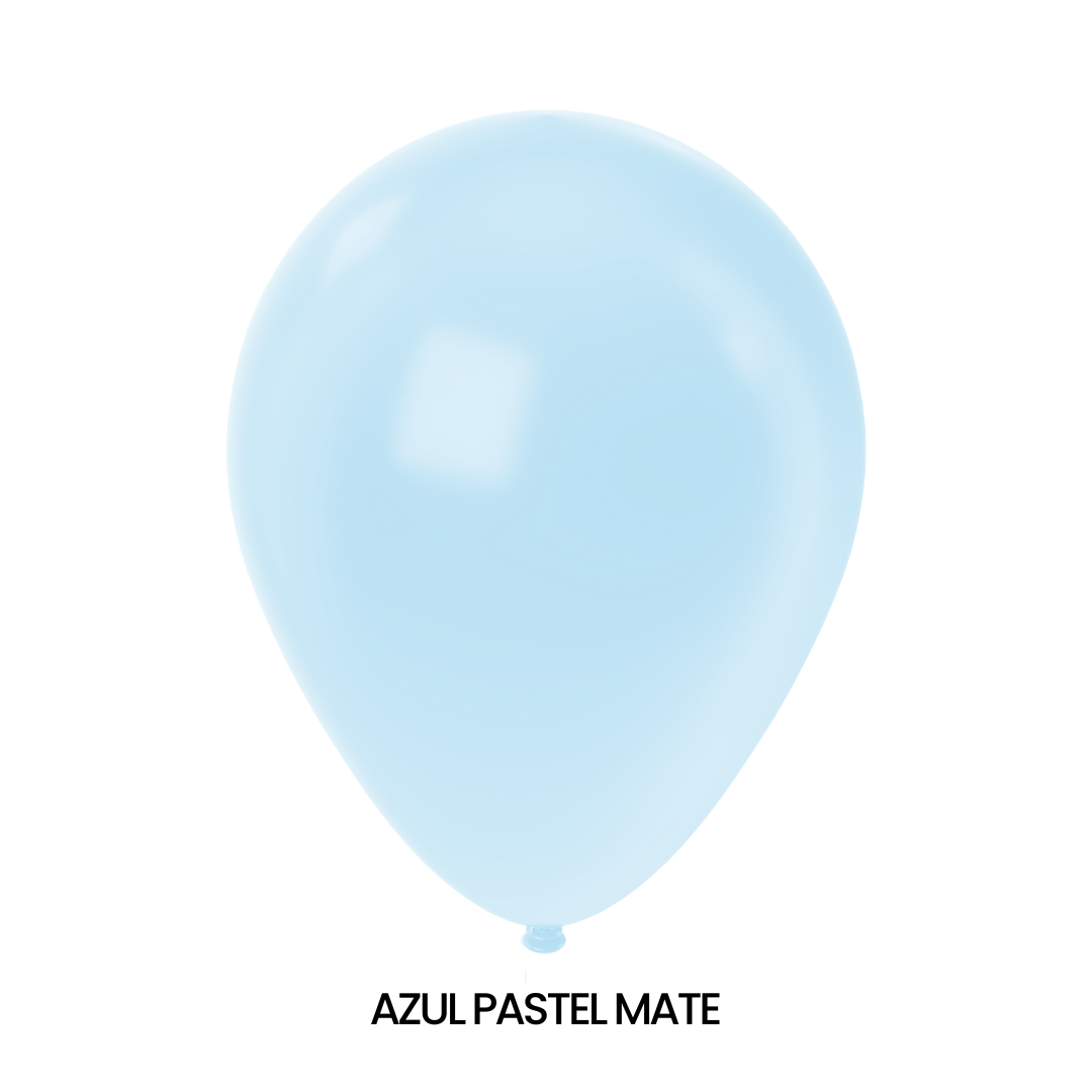 GLOBOS SEMPERTEX R9 PASTEL MATE C/50 - San Jorge Party