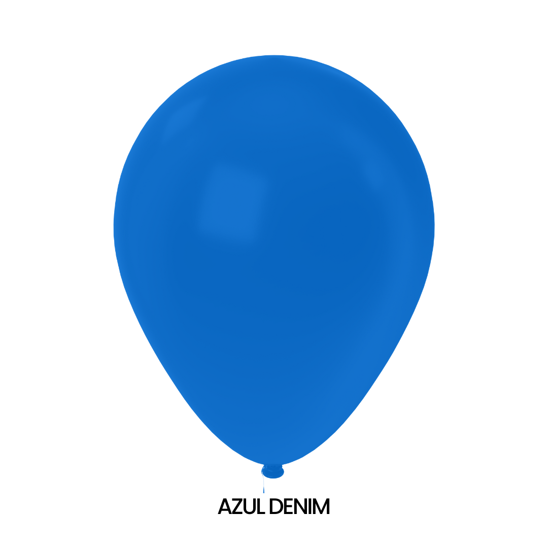 Bolsa de Globos Glomex #12 C/100 Hazy - San Jorge Party