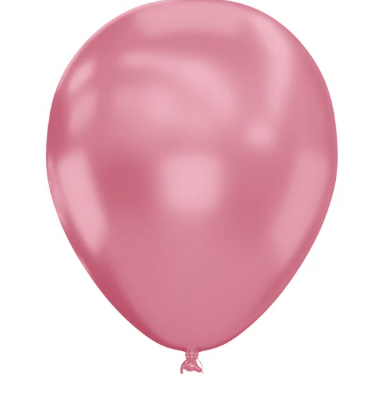 Globos de Látex Glomex #12 C/50 | Cromados