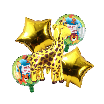 Kit Set 5 Globos Jirafa