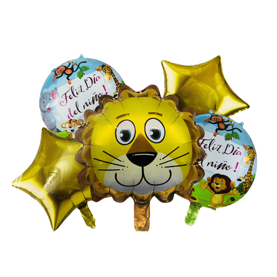 Kit Set 5 Globos León