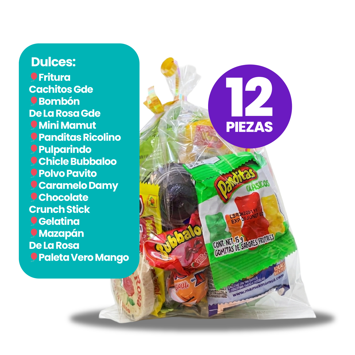 Mayoreo: Bolsa de dulces | Variedad de dulces
