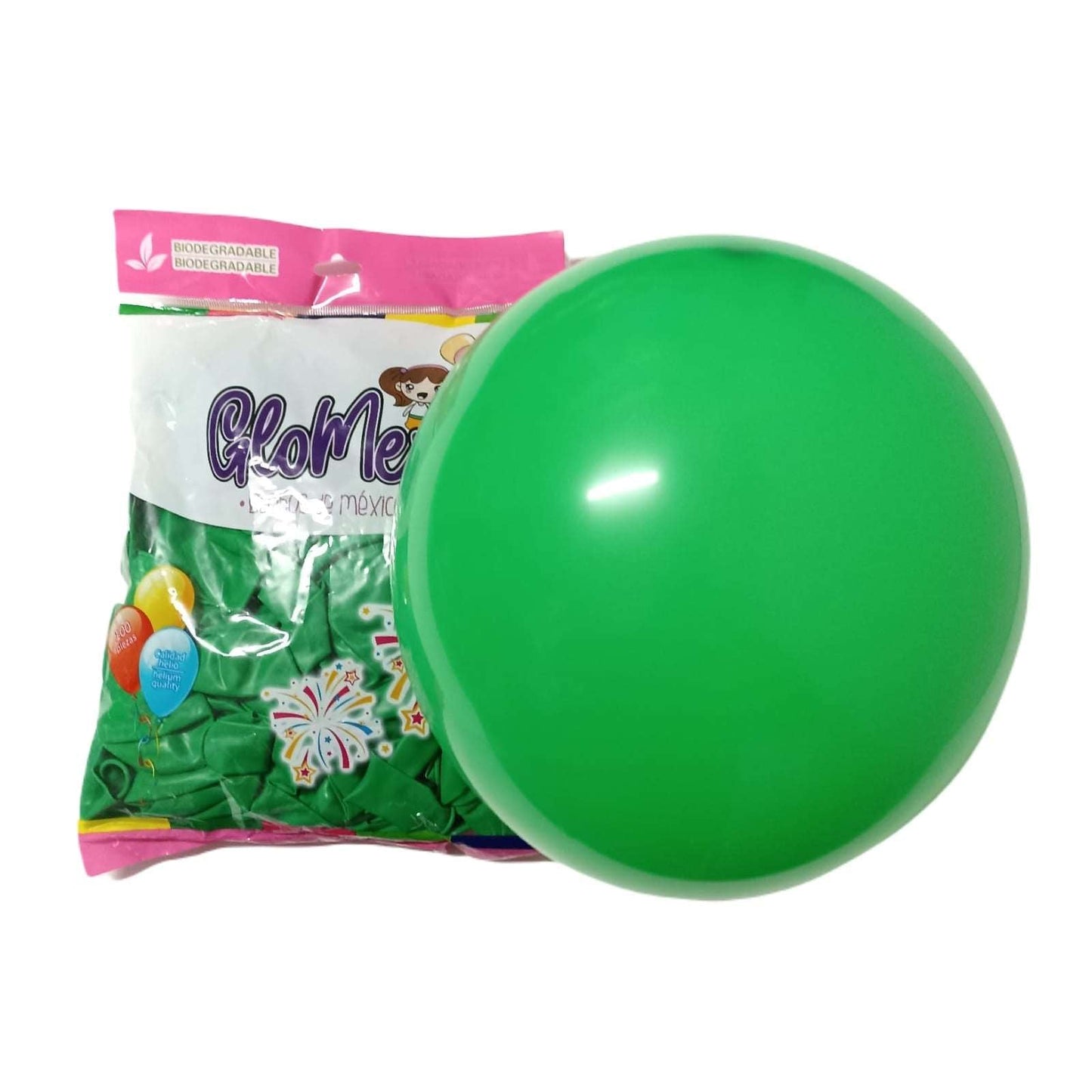 Bolsa de Globos Glomex #12 C/100 Retro - San Jorge Party