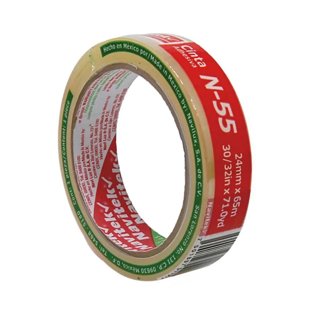 Cinta Adhesiva 24 MM X 65 M | NAVITEK