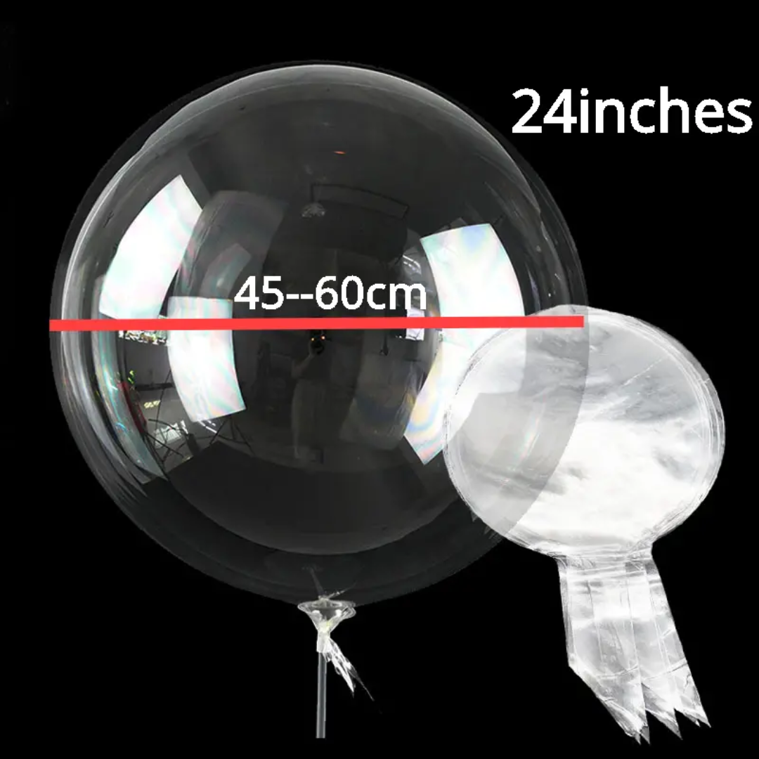Bolsa de Globos Burbuja BOBO 24" C/50 Piezas - San Jorge Party