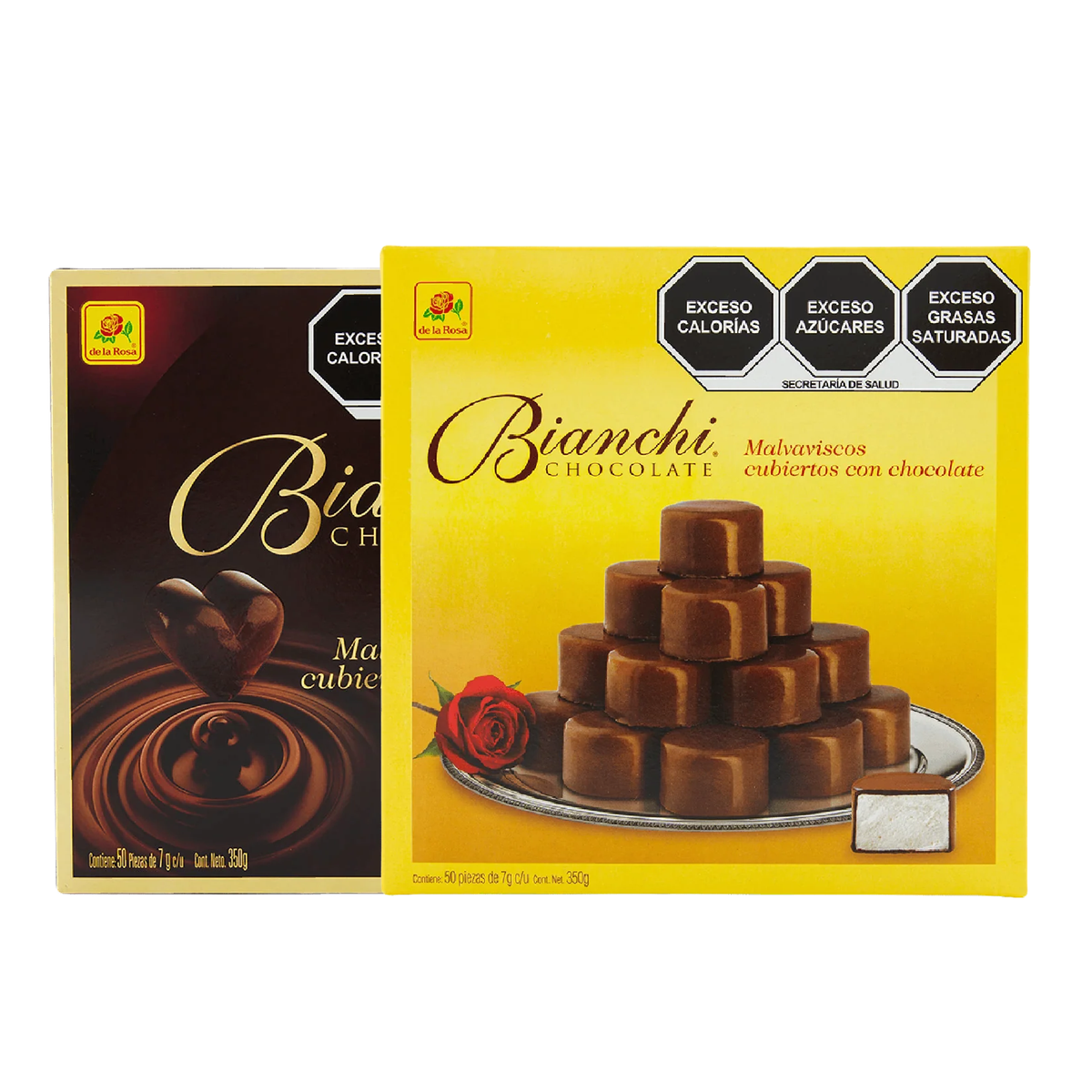 De La Rosa Bombón Bianchi con Chocolate 50 piezas