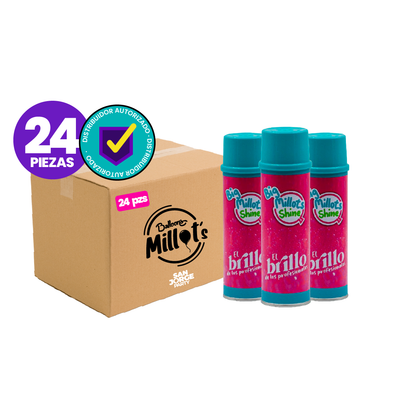 24 pack | Big Millots Shine Abrillantador De Globos 600 ml