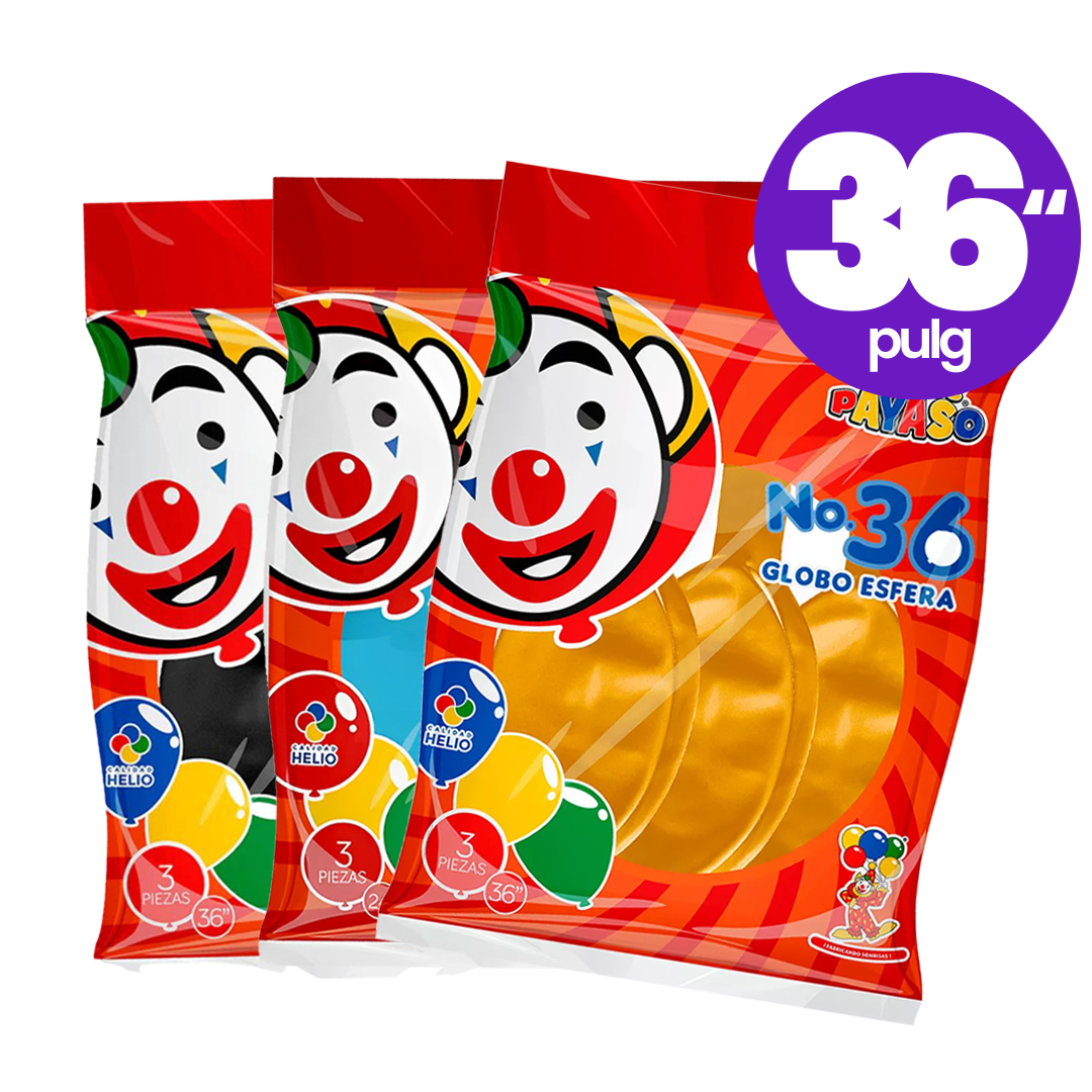 Globos Payaso #36 C/3