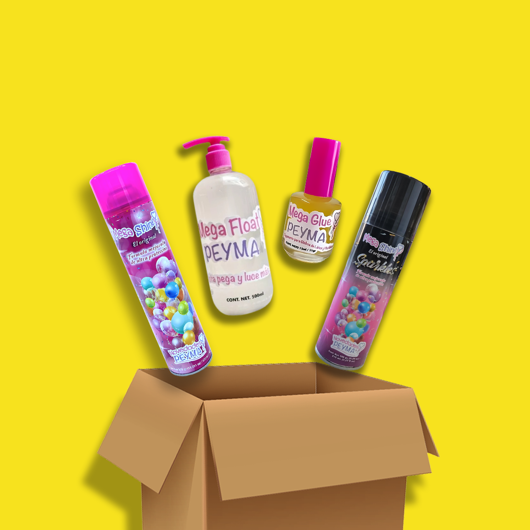 Novedades Peyma | Mega Shine, Sparkles, Mega Float y Mega Glue – San ...