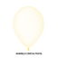 1 Globo de Látex Sempertex R24 Pieza INDIVIDUAL | Diferentes Gamas Cristal Amarillo