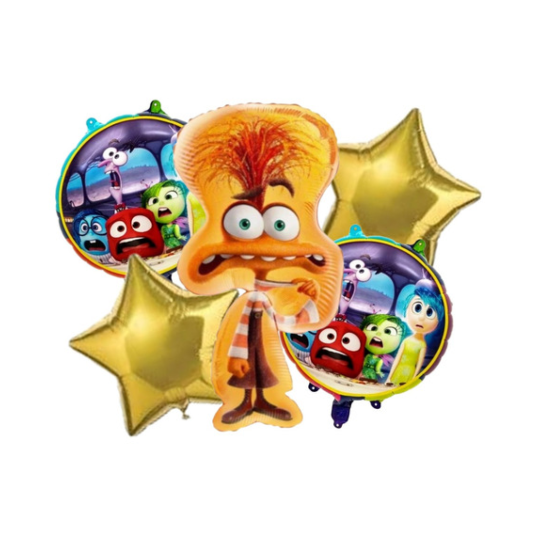 Kit Set 5 Globos Ansiedad