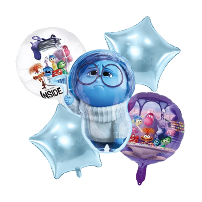 Kit Set 5 Globos Tristeza