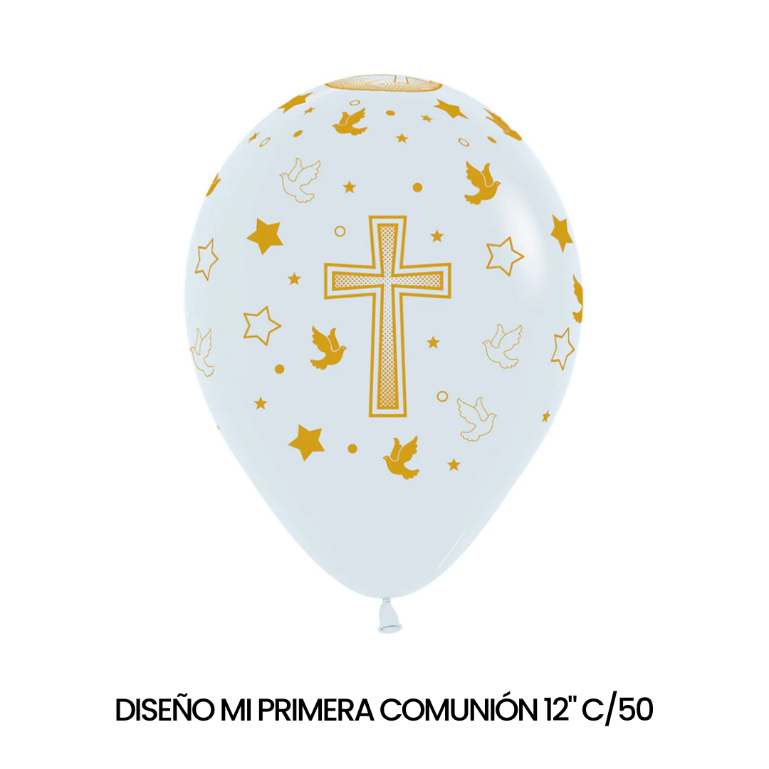 Globos de Látex Sempertex Diseños Impresos R12 y R36