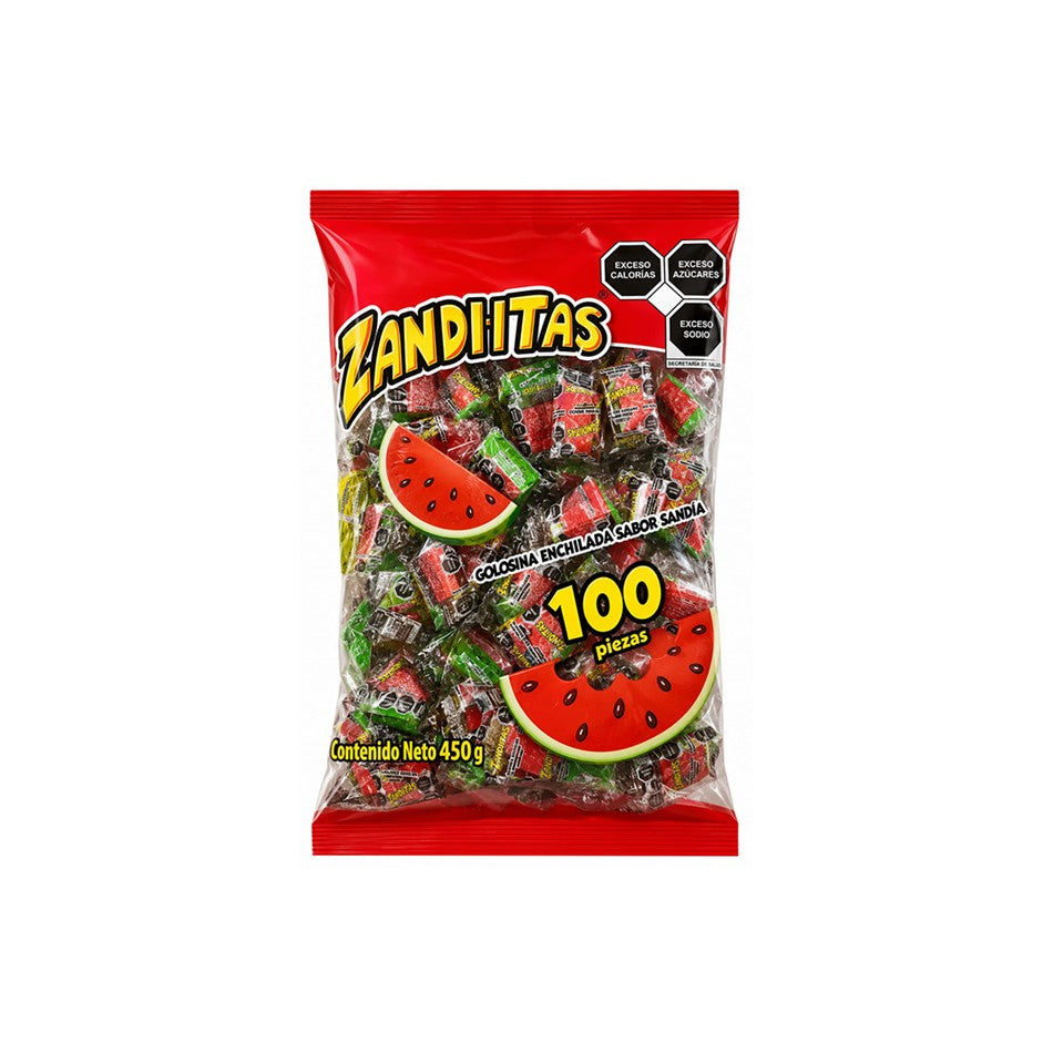 Tamborines y Zandiitas - Dulces ácidos | Variedad Zandiitas 100 piezas