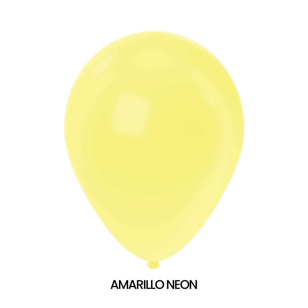 GLOBOS SEMPERTEX R9 NEON C/50 - San Jorge Party