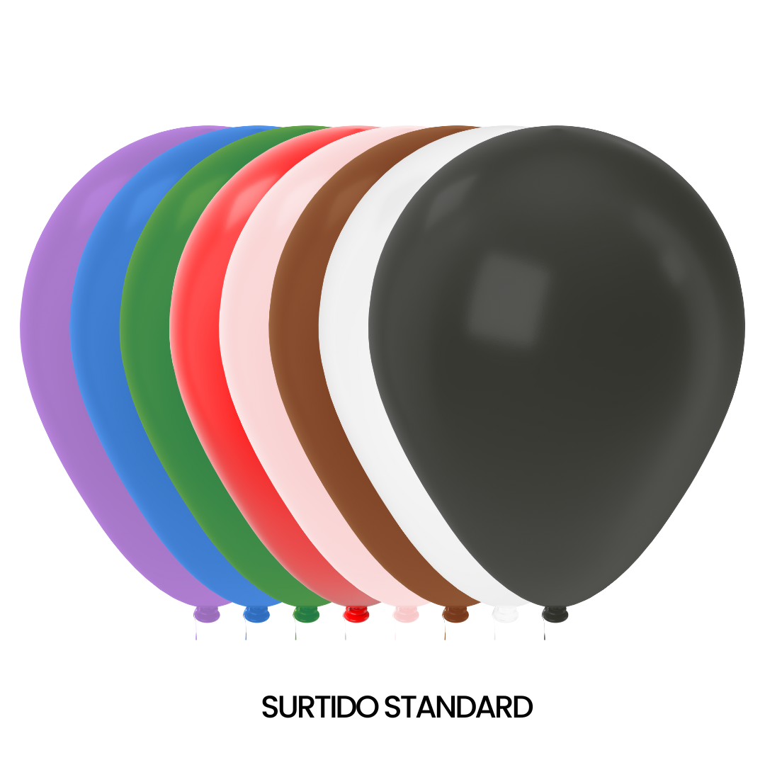 GLOBOS SMITS #9 ESTANDAR C/50 - San Jorge Party