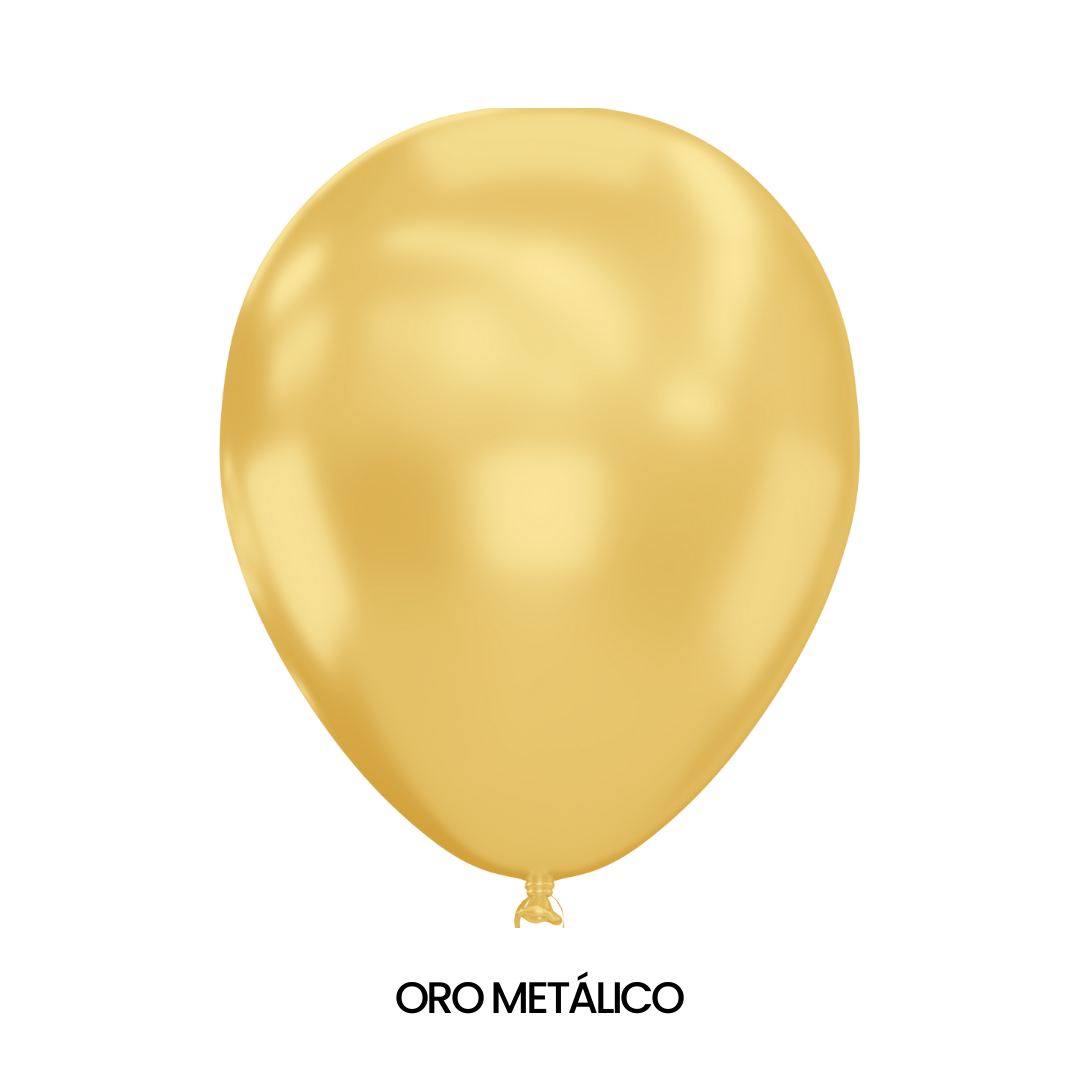 GLOBOS SMITS #9 METALICO C/50 - San Jorge Party