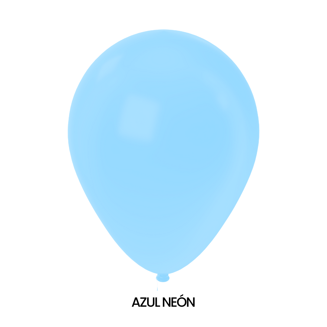 GLOBOS SMITS #9 NEON C/50 - San Jorge Party