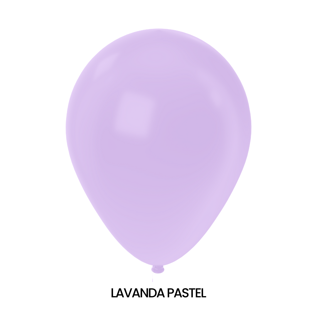 GLOBOS SMITS #9 PASTEL C/50 - San Jorge Party