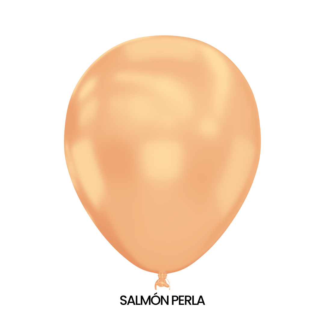 GLOBOS SMITS #9 PERLA C/50 - San Jorge Party