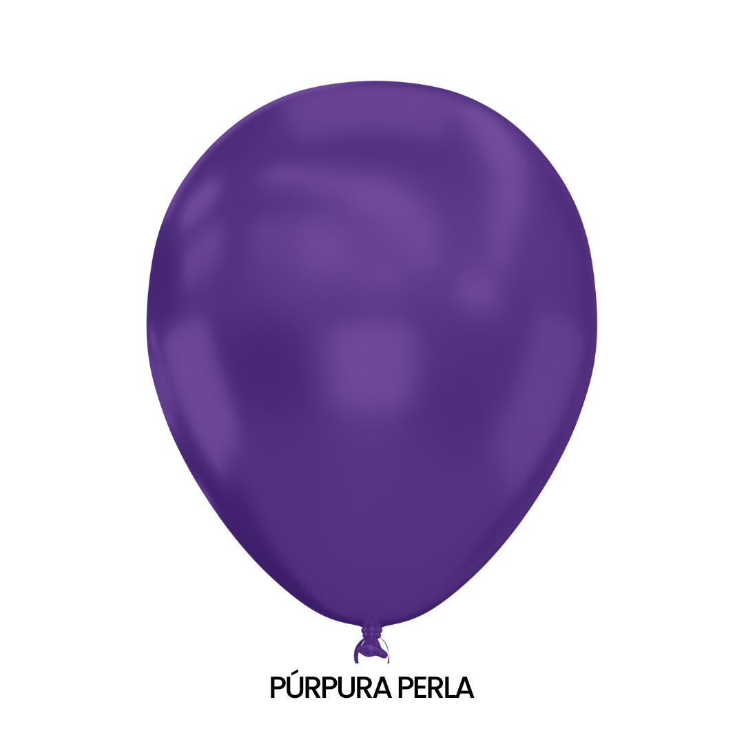 GLOBOS SMITS #9 PERLA C/50 - San Jorge Party