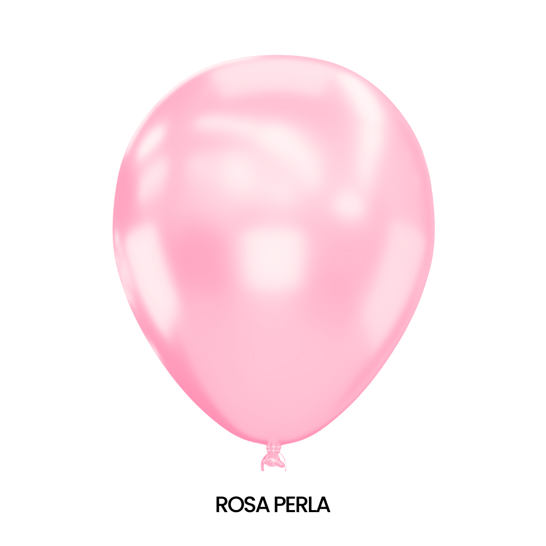 GLOBOS SMITS #9 PERLA C/50 - San Jorge Party