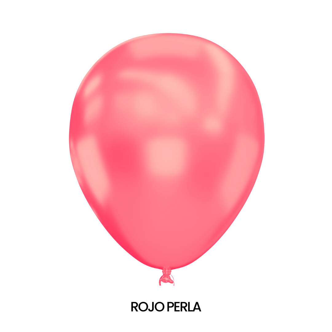 GLOBOS SMITS #9 PERLA C/50 - San Jorge Party