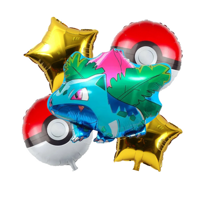 Kit Set 5 Globos Pokémon