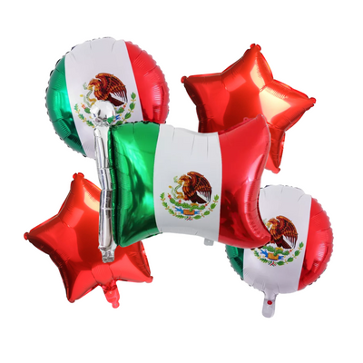 Kit Set 5 Globos México