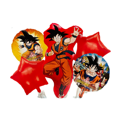 Kit Set 5 Globos Goku