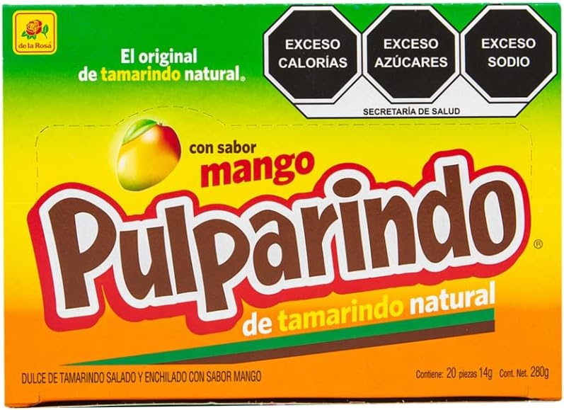 Pulparindo original dulce de tamarindo varios sabores | 20 piezas